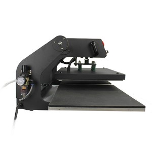 Pneumatic Dual Төмөнкү Пластина Кыймылдуу башчысы Жылуулук берүү Press Machine