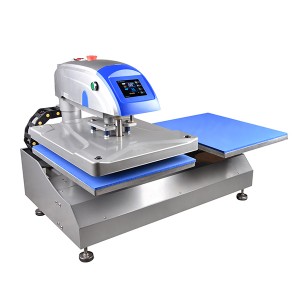 Factory supplied China Automatic Double Stations Big Size Shirt Sublimation Heat Transfer Press Printing Machine