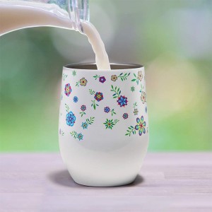 12 OZ Stainless Steel Insulated Stemless Tumbler Sublimation Mugs