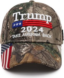 Cappello Trump 2024 Cappello Donald Trump Riprendi l'America Indietro Berretto da baseball regolabile con ricamo MAGA USA