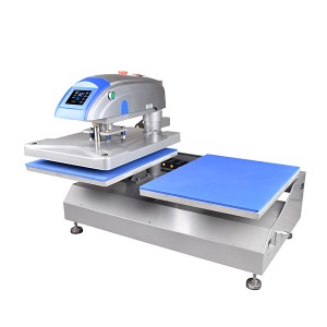 Factory supplied China Automatic Double Stations Big Size Shirt Sublimation Heat Transfer Press Printing Machine