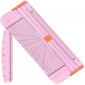 A4 Paper Cutter Titanium Straight Paper Trimmer with Side Ruler for Scrapbooking Craft, Paper, Coupon, Label, Cardstock