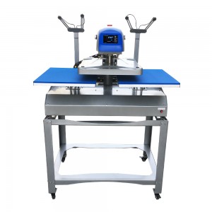 China OEM Heat Press 16×24 - Electric Automatic 16×20 Double Side Station Heat Transfer Press Machine With Laser Alignment – Xinhong