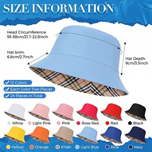 Kapelusz typu Bucket dla kobiet Letnie podróże Sun Beach Hats Packable Outdoor Fishing Hats Czapka rybacka unisex nakrycia głowy