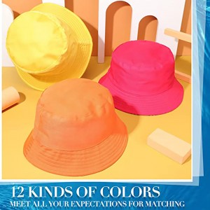 Kapelusz typu Bucket dla kobiet Letnie podróże Sun Beach Hats Packable Outdoor Fishing Hats Czapka rybacka unisex nakrycia głowy