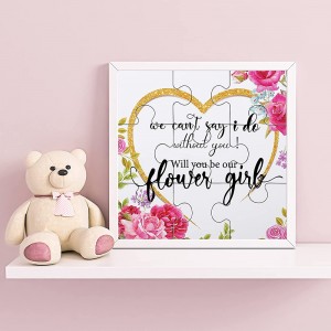 Flower Girl Puzzle ойыны Қолөнерге арналған сублимациялық басқатырғыш бланкілері