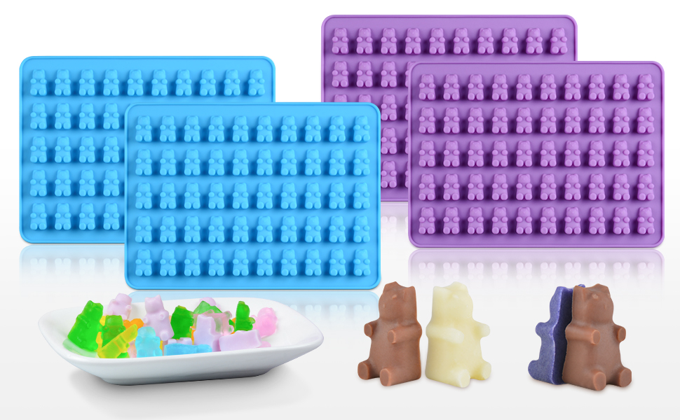 Gummy Bear Candy Moulds Detail