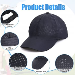 Quick Dry Baseball Hat Mesh Sports Hat Workout Tennis Hat for Men Women Adults Kids Outdoor Sports