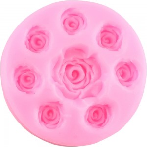 Kembang Mawar Silicone Molds Daisy Fondant Molds Kembang Orchid Kue Decorating Molds