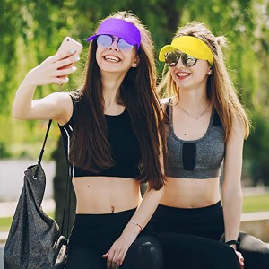 Sport Wear Athletic Sun Visor Qopqoqlari Sozlanishi mumkin Quyoshdan himoyalovchi niqoblar