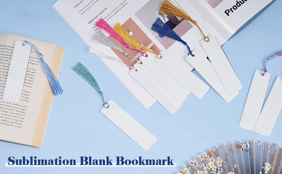 Sublimation Blank Bookmark Heat Transfer Diy Bookmark With - Temu