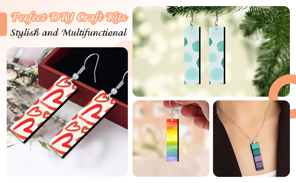 Sublimation Earrings Blank Bulk nthuav dav