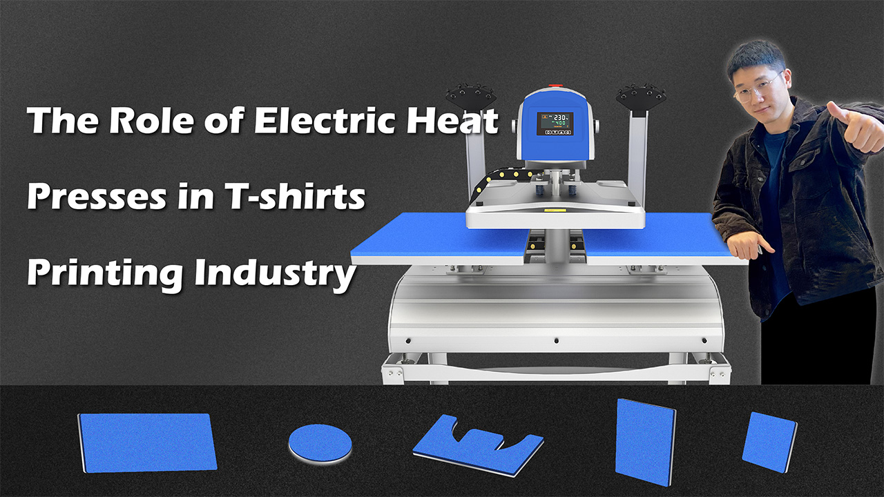 Vloga električnih toplotnih stiskalnic v industriji tiskanja majic
