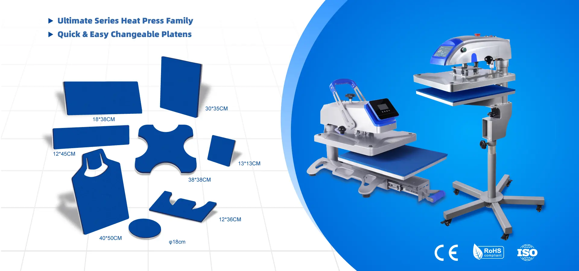 Tez pastki plastinalar bilan samarali issiqlik presslarini ishlab chiqarish - xususiyatlari, afzalliklari va afzalliklari