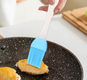 Raspall d'oli de silicona resistent a la calor Pinzells de pintura a l'oli de pastisseria per cuinar a la planxa Cuina marinada Cuina