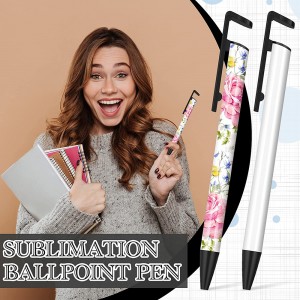 Lipene tsa Sublimation Mocheso o Fetisetsang Pen Sublimation Ballpoint Pen