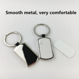 ຂາຍສົ່ງ MDF / ໂລຫະ / ຫນັງ Sublimation Keychain ເປົ່າຫວ່າງ